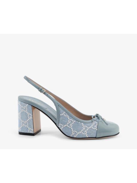 GUCCI Gucci Double G Slingback Pumps