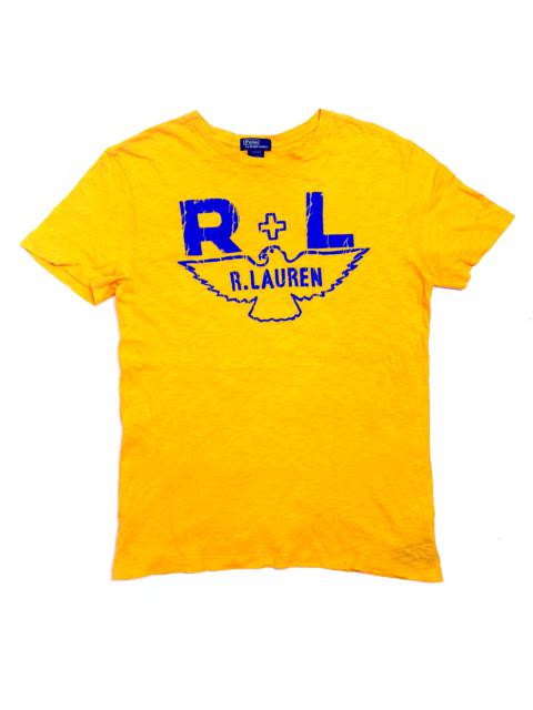 Ralph Lauren Polo Ralph Lauren - RARE! VTG 80s POLO by RALPH LAUREN SPELL OUT FALCON SINGLE STITCH