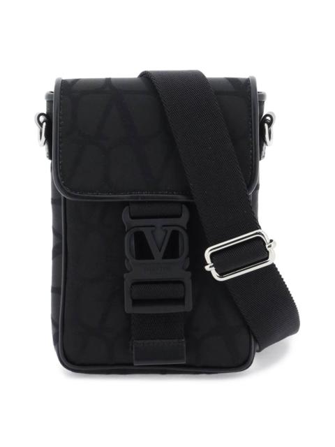 Valentino Garavani Black Iconographe Mini Crossbody Bag