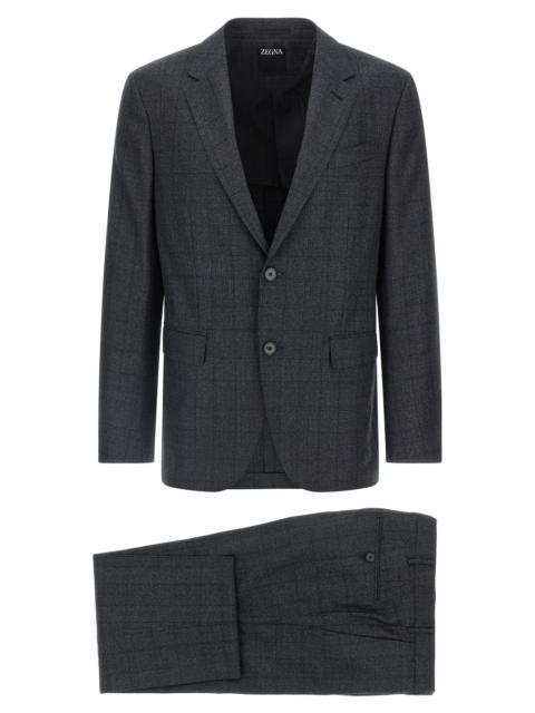 ZEGNA Wool Dress One Hundred And Twenty Thousand Suits Gray