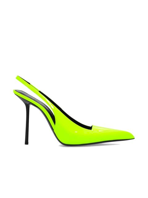 SAINT LAURENT Saint Laurent Kiss 105 Slingback Pumps Women