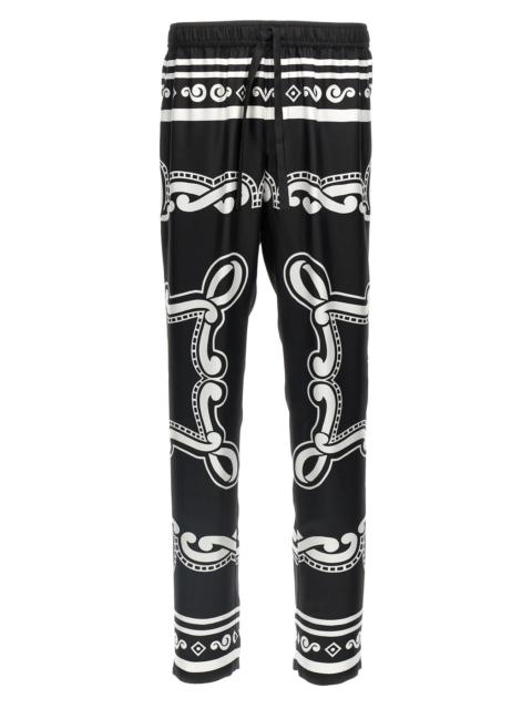 Dolce & Gabbana Dolce & Gabbana Men Silk Pants