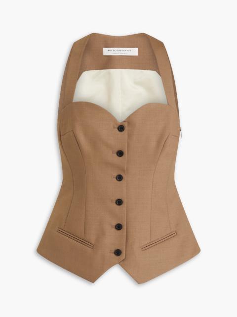 Other Designers Button-detailed woven top