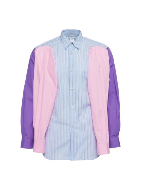 Comme des Garçons SHIRT Yarn Dyed Cotton Stripe Colored Shirt