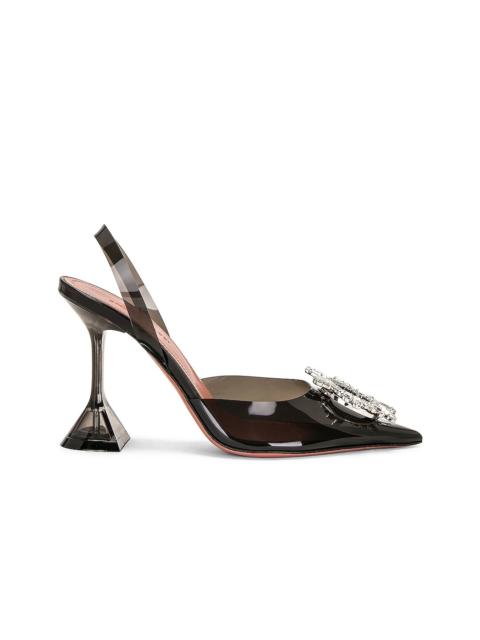 Amina Muaddi Begum Glass Sling Heel