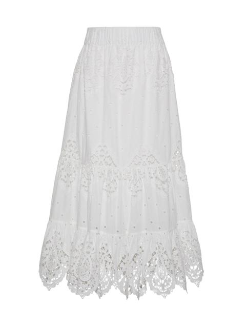 Cara Cara Chase Skirt
Our cult classic Chase skirt reimagined in intricate eyelet