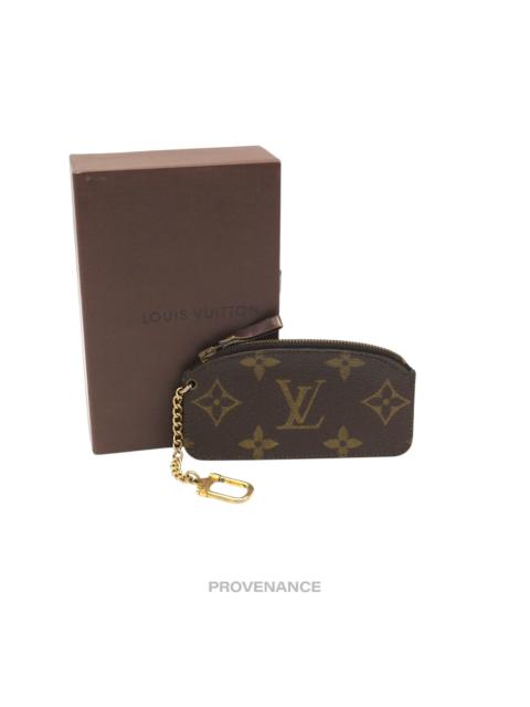 Louis Vuitton Ellipse Key Pouch Cles - Monogram Dark
