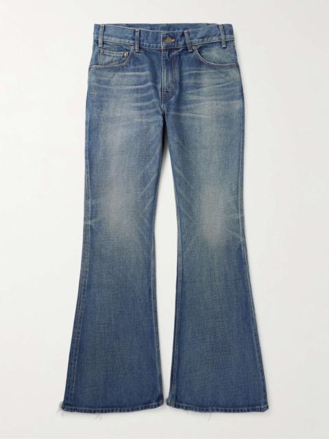 Marco Flared Frayed Jeans