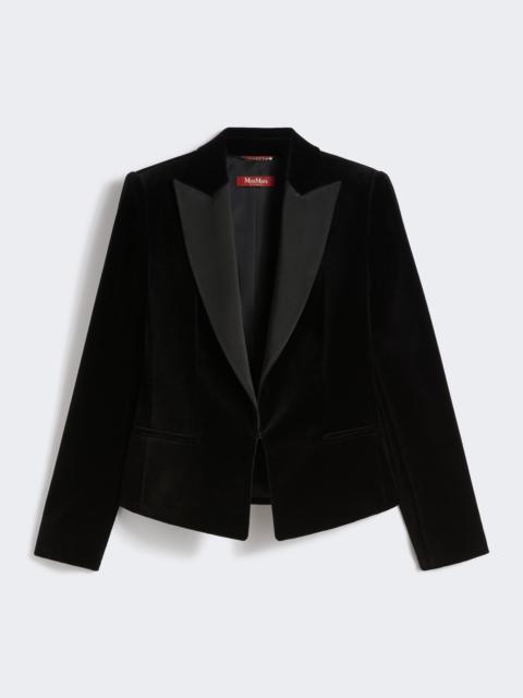 Max Mara EOLIE Velvet Tuxedo jacket