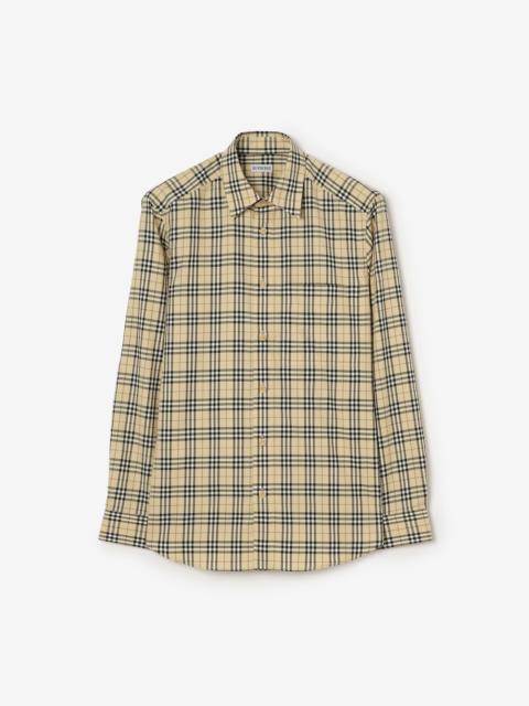 Burberry Check Cotton Shirt