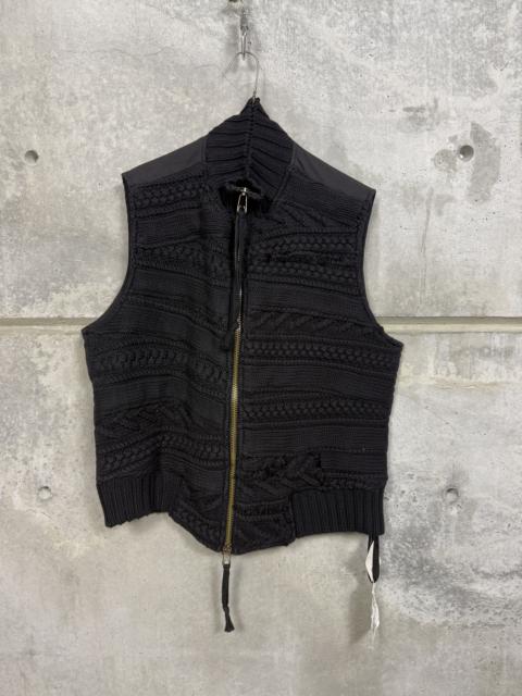 Greg Lauren Greg Lauren Black Fisherman Vest