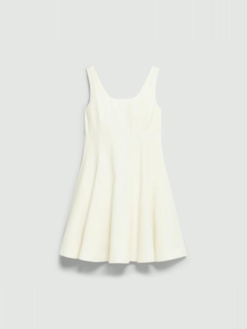 Theory Sleeveless Fit-and-Flare Dress in Sleek Poplin
