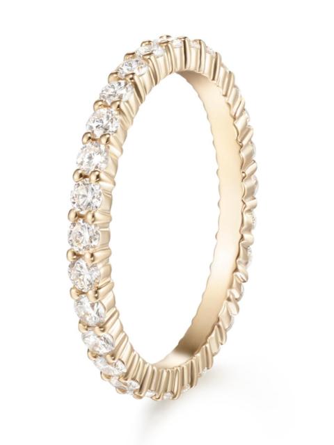 MELISSA KAYE Sadie Eternity Band - Yellow Gold - 2mm