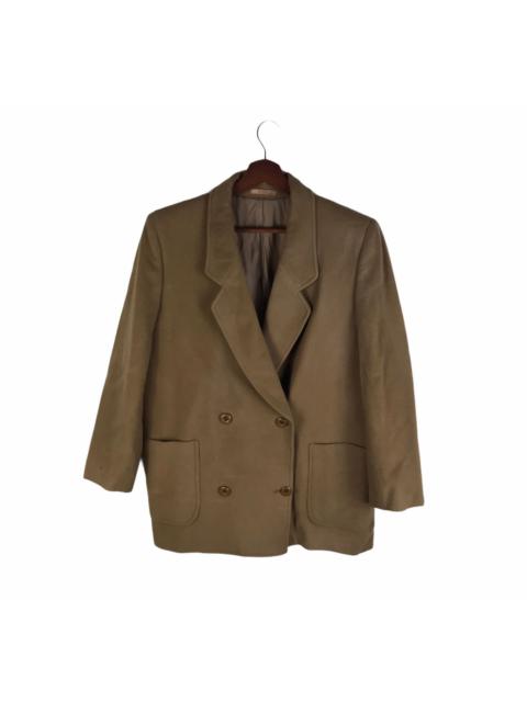 Burberry Burberry Double Breasted Wool Peacoat Jacket