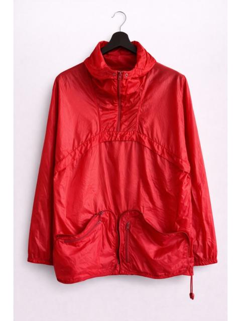 Other Designers Marithe + Francois Girbaud - Marithé + François Girbaud Red Lightweight Hooded Windbreake