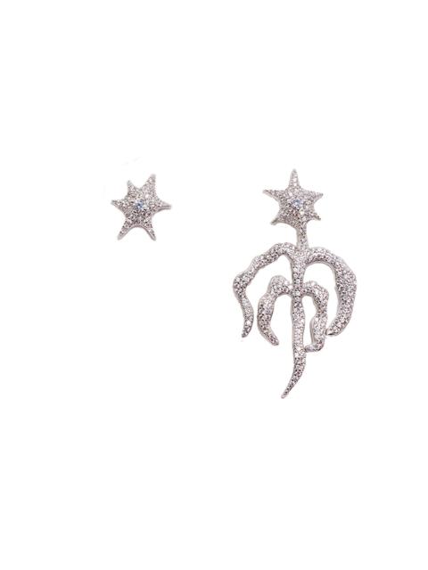 Collina Strada CRYSTAL STARBURST MIX EARRING
