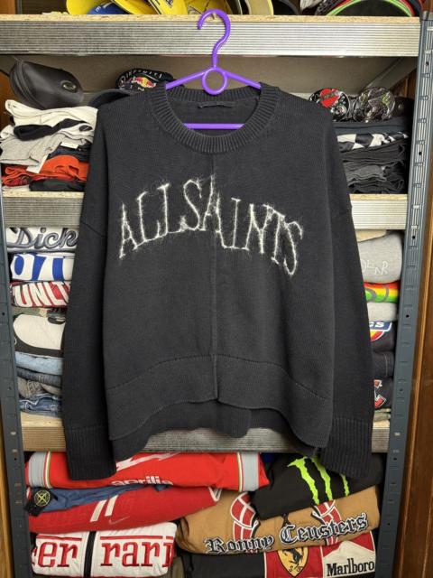 Other Designers Allsaints - All Saints Cream Wool Sweater.