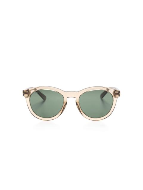 pantos-frame sunglasses