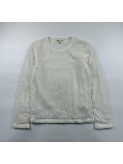 Comme Des Garçons Comme des Garcons Tulle Lace Blouse