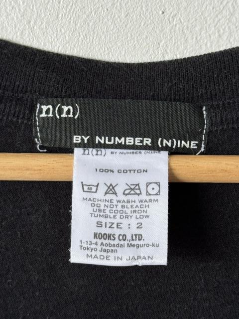 NUMBER (N)INE Number Nine Boxy V-Neck Shirt