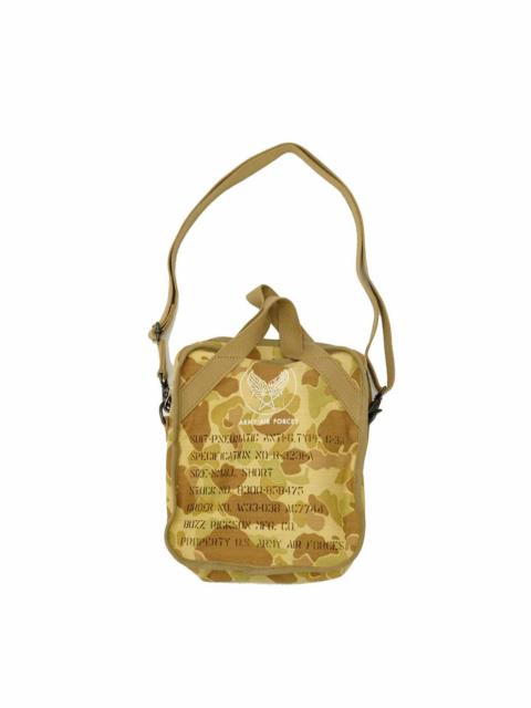 Buzz Rickson's SUIT-PNEUMATIC ANTI-G, TYPE G-3A FROG SKIN CAMOUFLAGE BAG - BR02879
