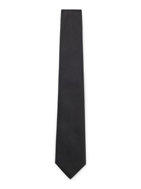 BOSS SILK-JACQUARD TIE MADE IN ITALY