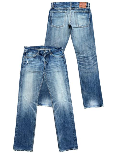 Other Designers Japanese Brand - Vintage Eternal Japan Distressed Denim Jeans 30x34.5