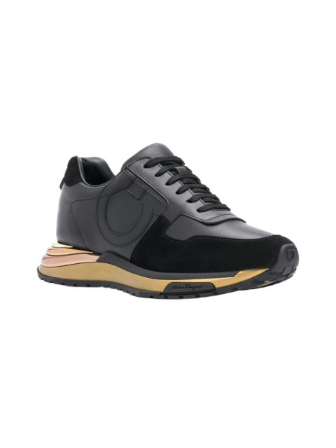 FERRAGAMO Ferragamo Brooklyn Low-Top Leather Sneaker