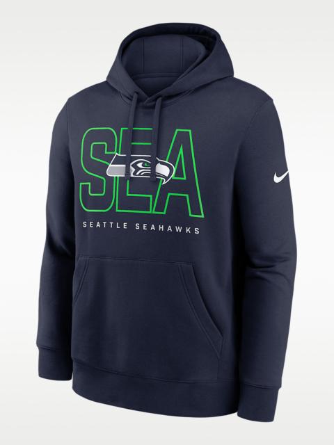 Nike Seattle Seahawks Busted Play Club Men's Nike NFL Pullover Hoodie