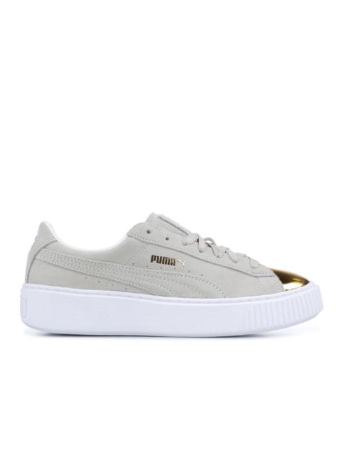 PUMA WMNS SUEDE PLATFORM 'WHITE GOLD'