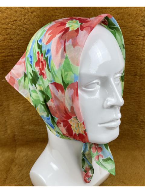 Other Designers Japanese Brand - flower bandana handkerchief neckerchief scarf turban