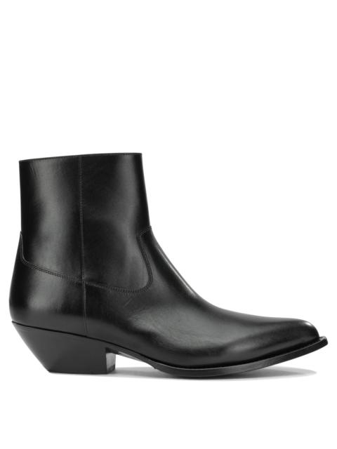 CELINE Celine Men Leather Boots Black