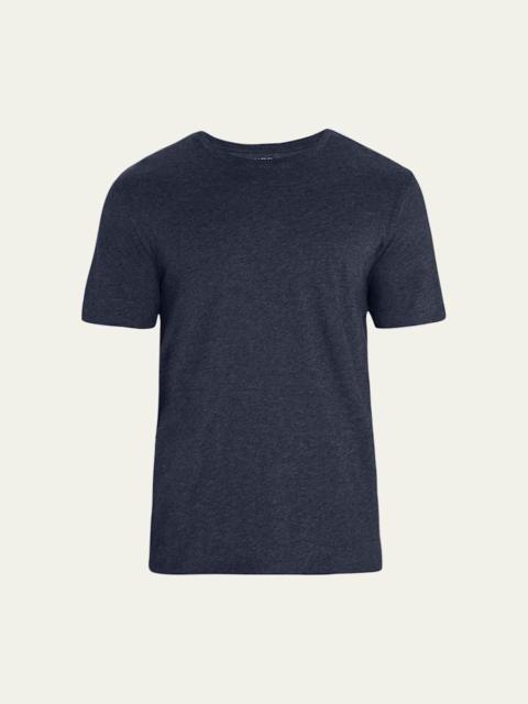 Vince Men's Short-Sleeve Pima Crewneck Jersey T-Shirt, Black