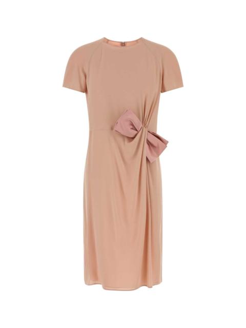 Valentino Pink Crepe Dress