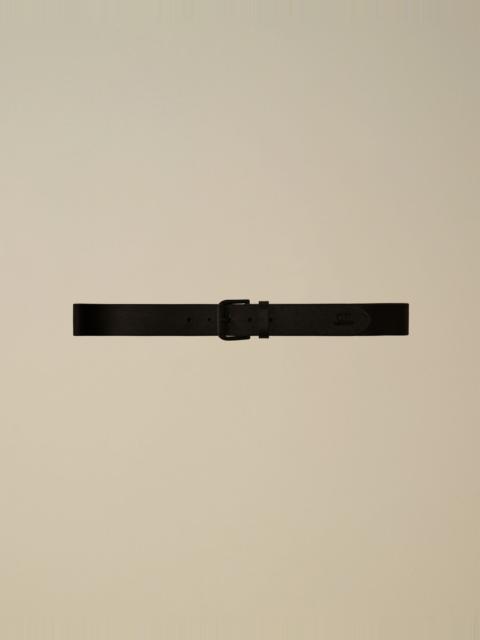 C.P. Company Leather Logo Belt