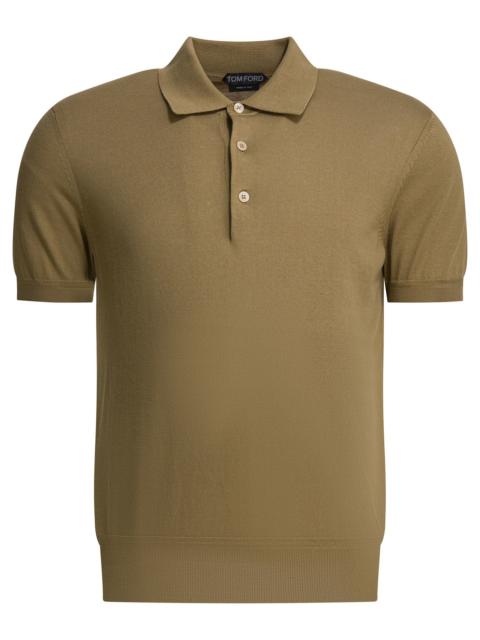 TOM FORD Tom Ford Cotton Knit Polo Shirt