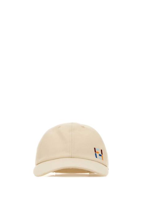 FENDI Fendi Men White Cotton Blend Baseball Cap
