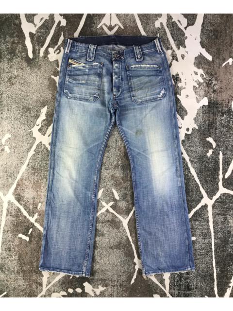 Diesel Diesel Bush Pants Jeans Faded Blue Denim KJ1620