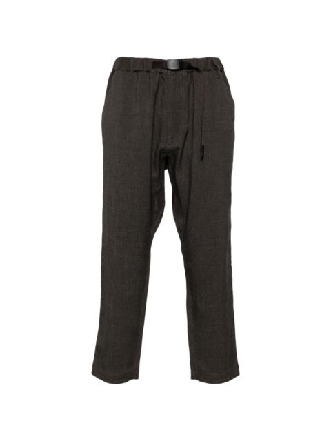 x Gramicci mÃ©lange tapered trousers