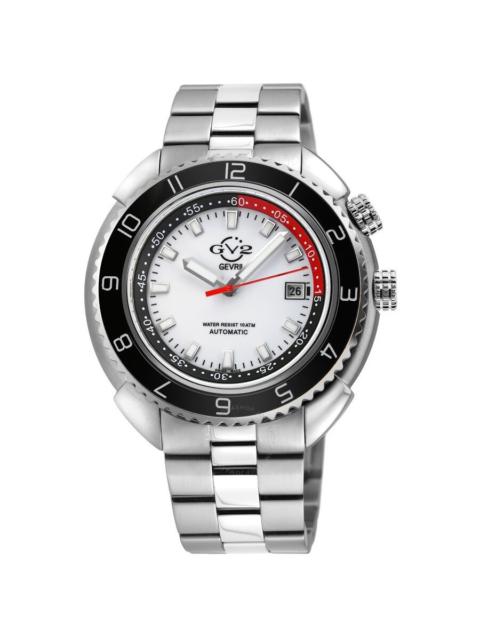 Other Designers GV2 by Gevril Squalo White Dial Men's Watch 42400