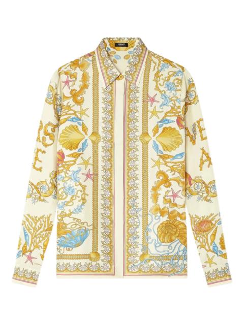 VERSACE Underwater Baroque Shirt