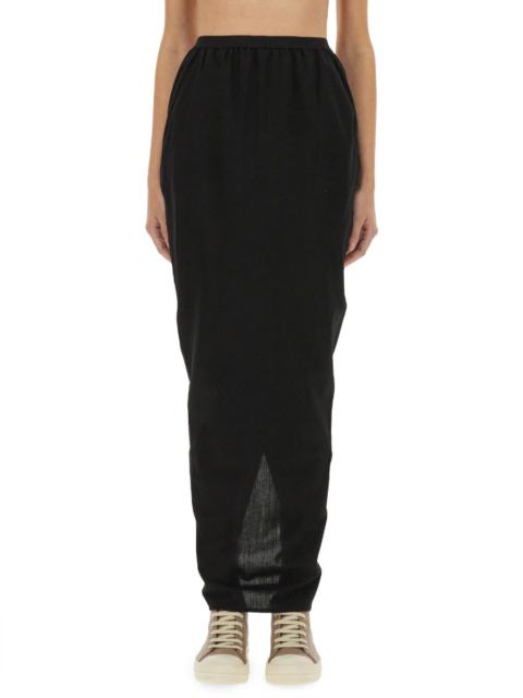 Rick Owens Rick Owens Women "Pillar" Maxi Skirt