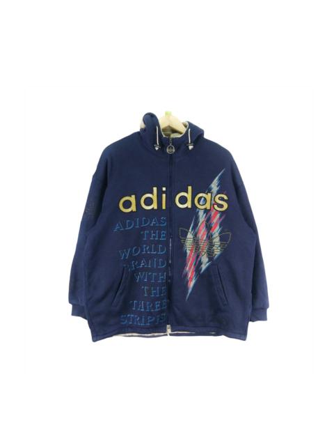 adidas Vintage Adidas All Over Print Oversized Sweatshirt