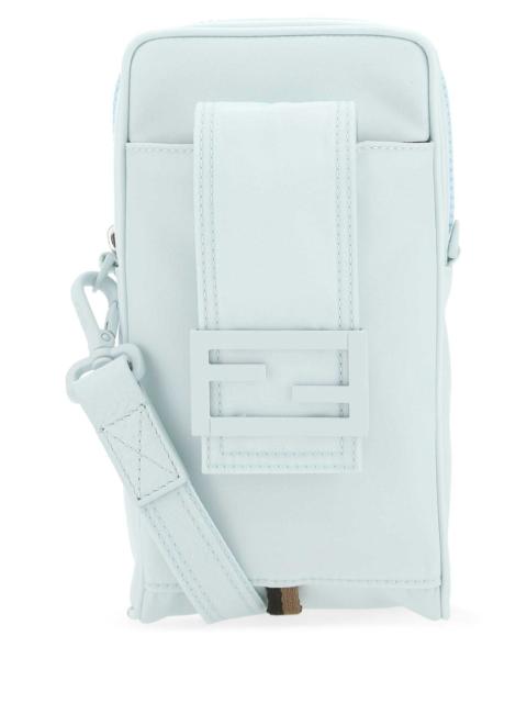 Fendi Men Light-Blue Econylâ® Phone Holder