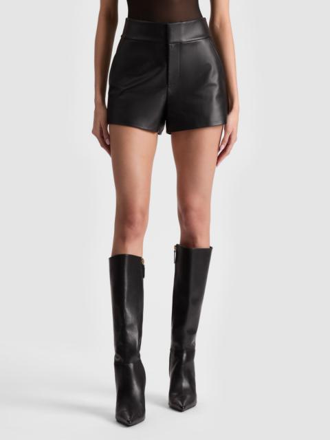 Alice + Olivia CADY LEATHER SHORT