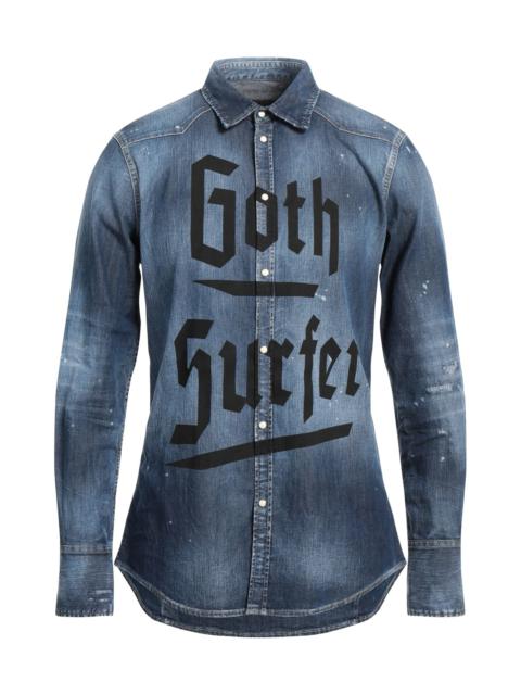 DSQUARED2 Blue Men's Denim Shirt