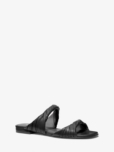 MICHAEL KORS Kiana Leather Sandal