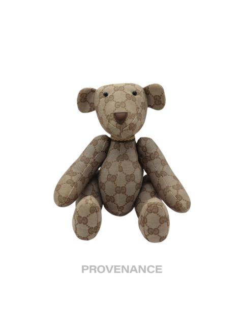 GUCCI Gucci Teddy Bear - GG Canvas Tan