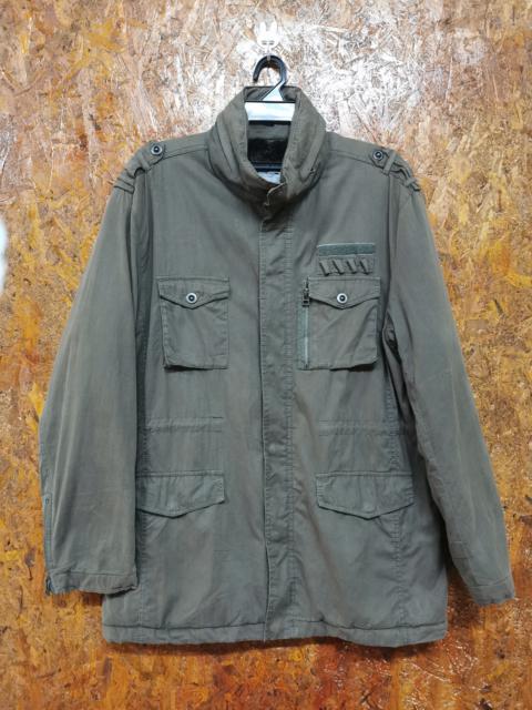 Other Designers Japanese Brand - Long Jacket Army Style With Hoodie