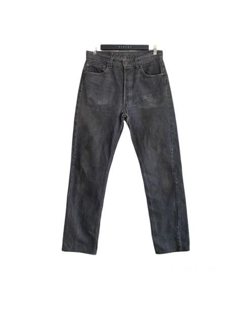Levi's Vintage 90s Levis 501 Black Faded Jeans 32x32